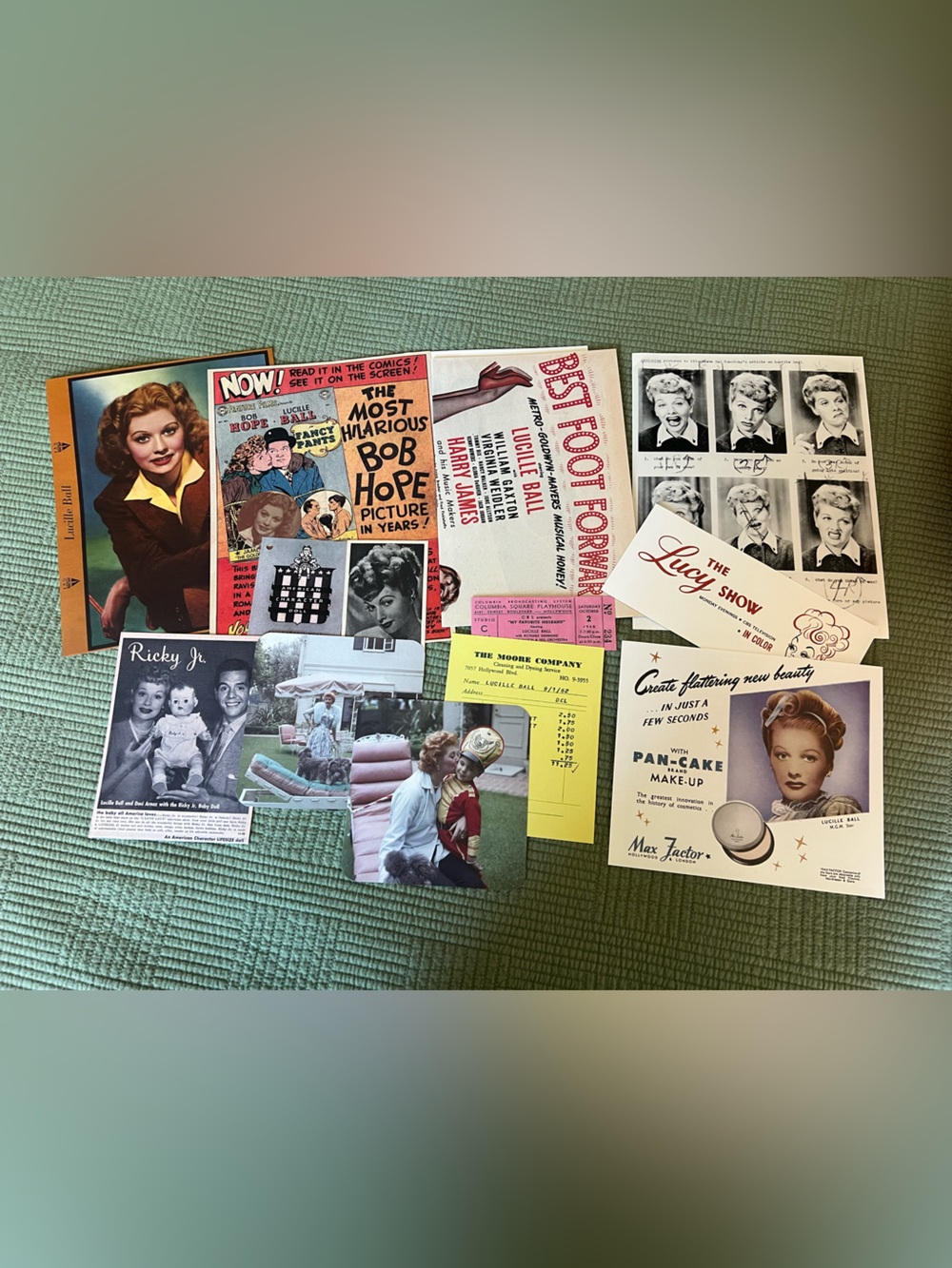 Lucille Ball Treasures: Featuring Memorabilia and Photos by Cindy De La Hoz - Picture 7 of 7